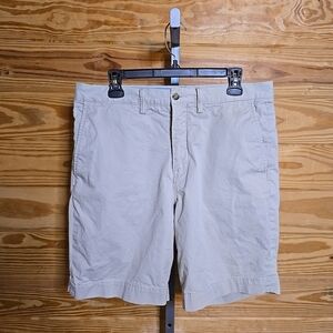 Polo Ralph Lauren Shorts Men M Beige Chino Classic Fit Size 33